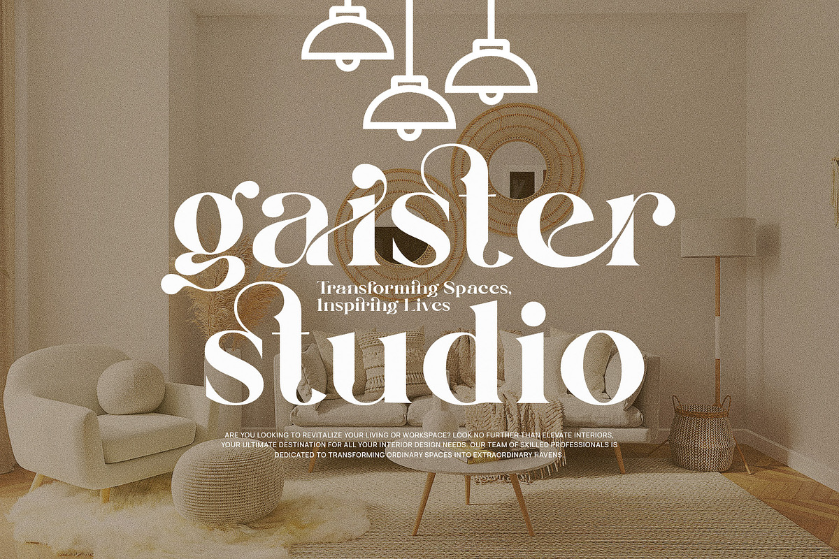 Milkipa Galista - Ligature Typeface, a Serif Font by Graphicxell (Photo 4 of 10)