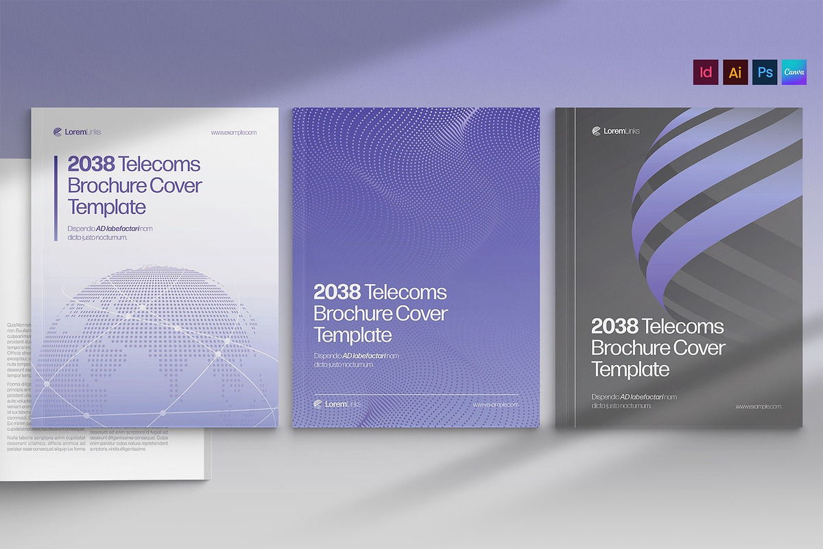 Brochure Cover Template, a Brochure Template by BrandPacks (Photo 1 of 6)
