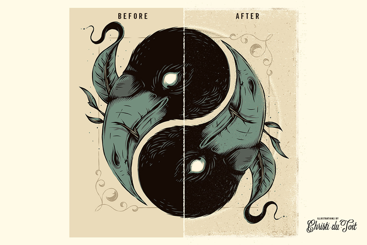 The Vintage Kit - Photoshop Brushes, a Brush Add-On by Arkitype (Photo 5 of 8)