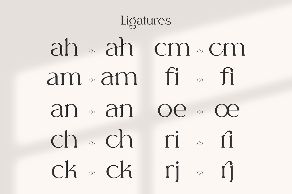 Rachel Sofia - Sans Serif Font, a Sans Serif Font by Artchitype Studio (Photo 8 of 11)