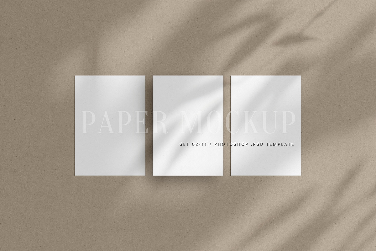 Vertical A5 Card Mockup Set | 02-11, a Mockup by DESIGN BY nube (Photo 1 of 10)