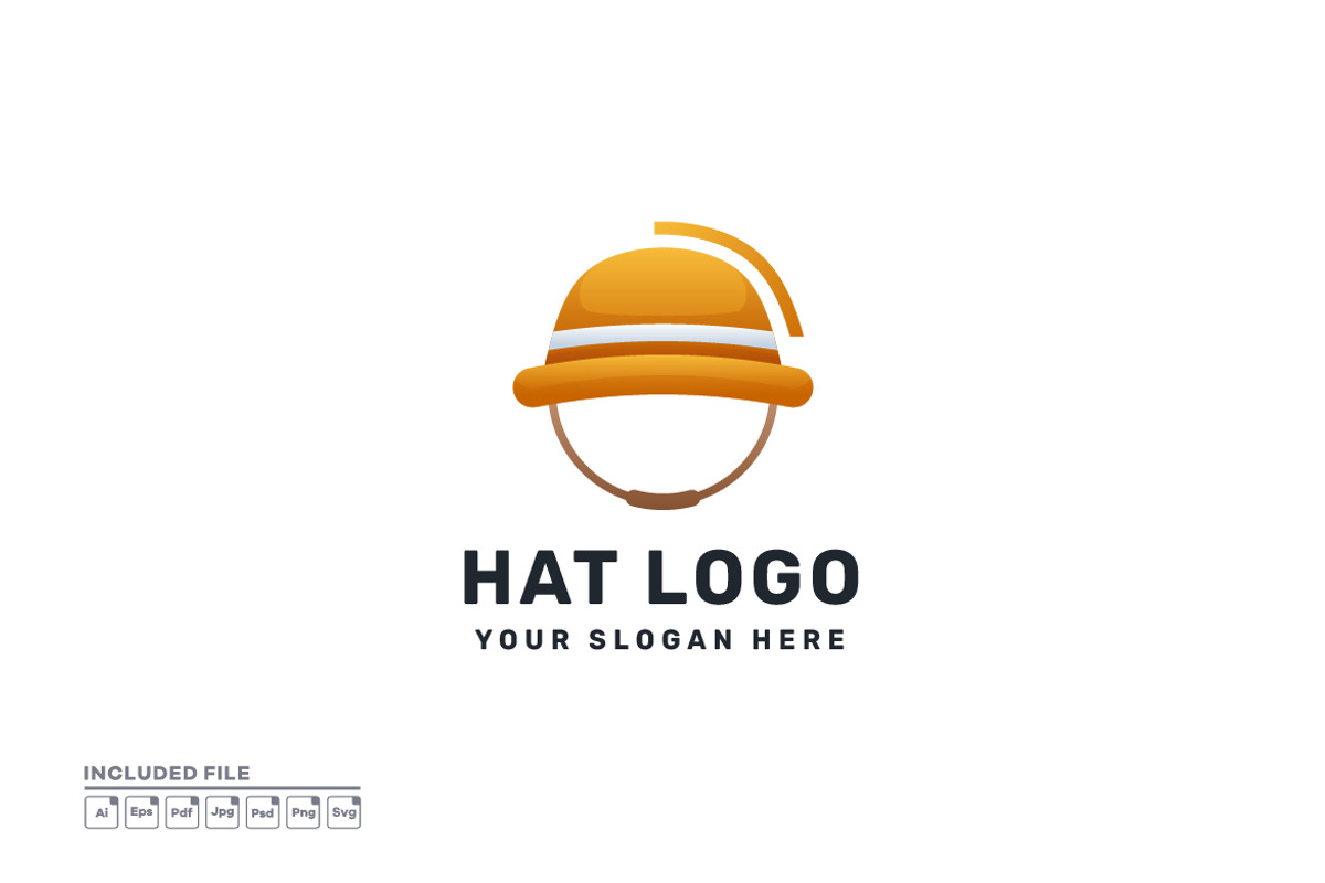 Cowboy Hat Gradient Colorful Logo, a Branding & Logo Template by yuanesei
