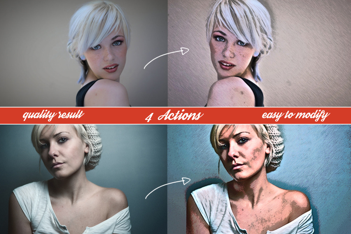 (SALE 85%) Digital Drawing Actions, an Action Add-On by Linspace (Photo 5 of 5)