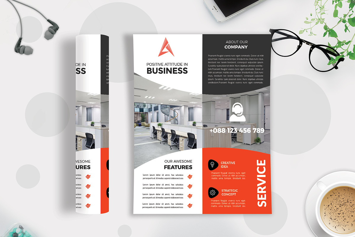 30+ Business Flyers Bundle, a Flyer Template by Imagine Design Studio (Photo 30 of 31)