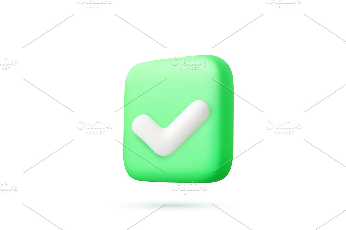 Realistic Right 3D Button., an Object Illustration by ModVector