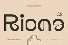 CS Riona – Decorative Font