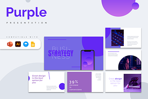 Purple Presentation Template