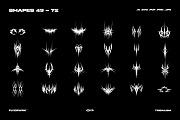 Tribalism - Vector Shapes, an Object Graphic by FLYERWRK (Thumbnail 11 of 13)