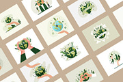 Earth day illustration vector set, an Education Illustration by foxndeer (Thumbnail 2 of 4)