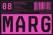 GR Marg Monospace, a Sans Serif Font by Garisman Std (Thumbnail 1 of 18)