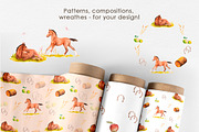Foals Butterflies watercor clipart, an Illustration by FerroDakora (Thumbnail 6 of 7)
