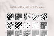 120 Hand-Drawn Organic Patterns, a Pattern Graphic by Rienne Studio (Thumbnail 2 of 25)