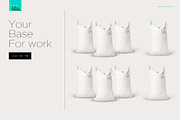 Gunny Bag Sack Mockup, a Packaging Mockup by Mocca Mockups Store (Thumbnail 4 of 5)