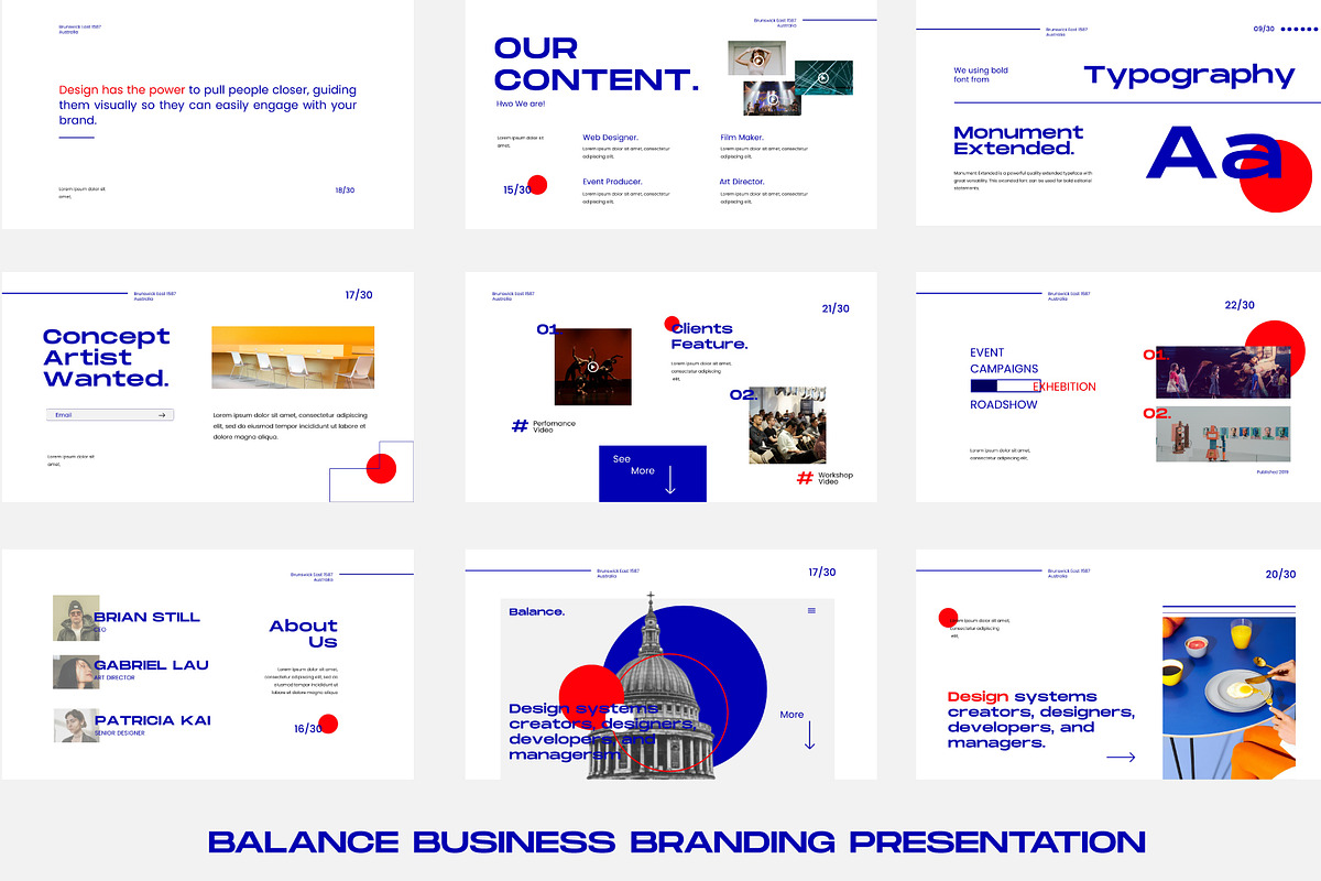 Balance Google Slide Template, a Presentation Template by Visualin.std (Photo 4 of 6)
