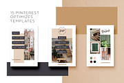 BOTANICA 30 Pinterest Templates, a Social Media Template by Andimaginary Creative Co. (Thumbnail 4 of 8)