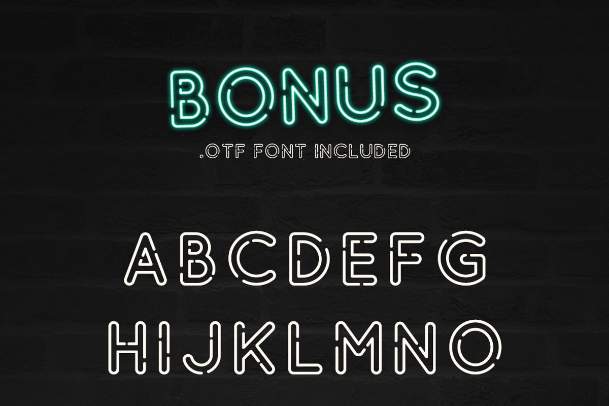 ANIMATED - Neon Social Media Kit, a Social Media Template by Brandspark (Photo 10 of 11)
