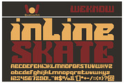 roller blade font, a Font by weknow (Thumbnail 5 of 5)