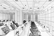 TV Studio Control Room 1, an Architecture 3D Model by akerStudio (Thumbnail 19 of 42)