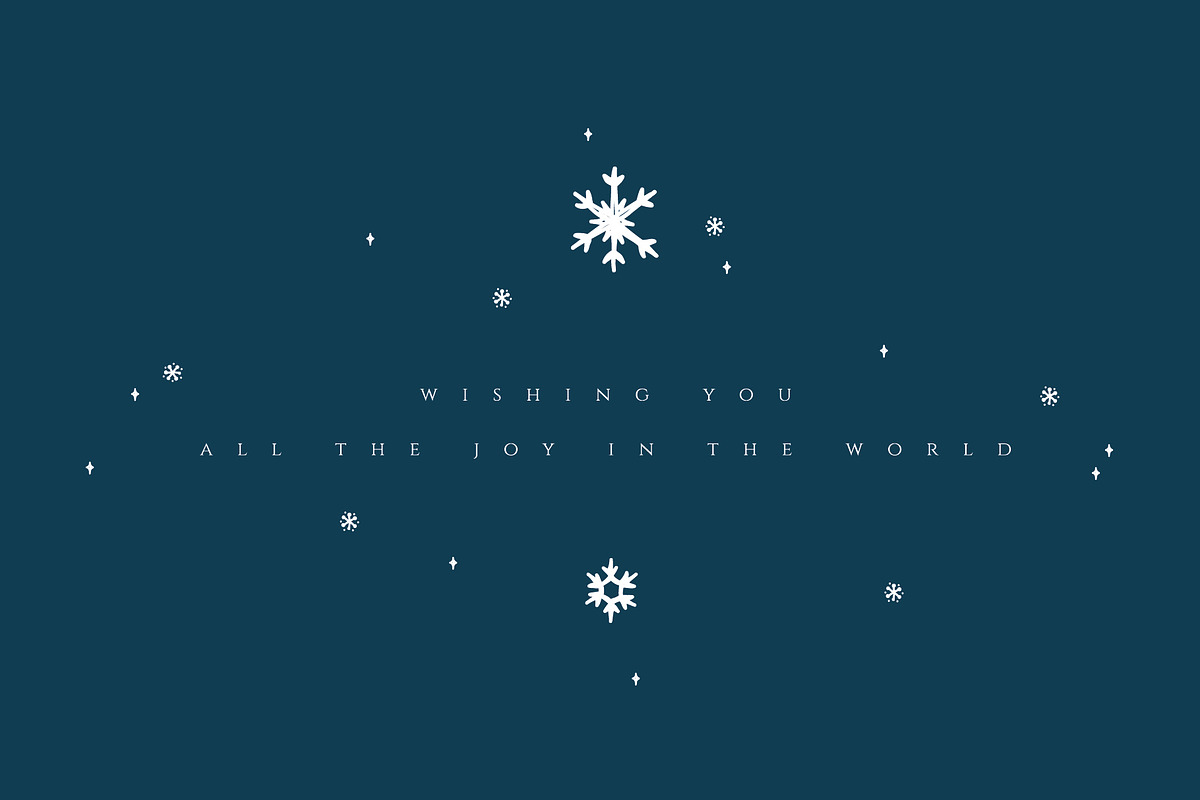 Christmas Joy Xmas Graphics & Cards, a Seasonal Illustration by Euonia Meraki (Photo 2 of 10)