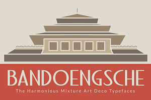 Bandoengsche Typeface