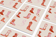 Pink Cowboy clipart, an Object Graphic by MayBay Studio (Thumbnail 2 of 6)