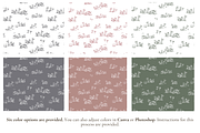 Flamingo Toile Illustrated Pattern, a Background Graphic by Hughes Studio (Thumbnail 2 of 8)