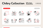 Chibry Collection, a Finance Illustration by Welovegraphics (Thumbnail 9 of 11)