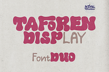 Taforen – Retro Font Duo