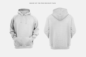 Men Hoodie Mockup