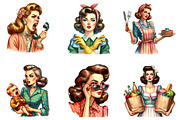Retro Sarcastic Women Sublimation, an Illustration by SinaCreation (Thumbnail 2 of 5)