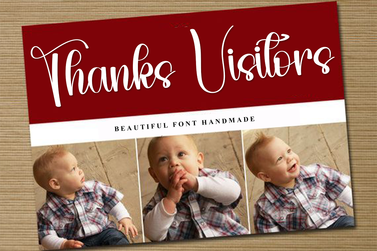 Santaboy Handwriting, a Handwritten Font by InermediaSTUDIO (Photo 8 of 8)