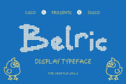 CS Belric Disco, a Handwritten Font by Craft Supply Co. (Thumbnail 1 of 8)