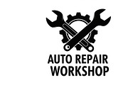 Classic garage workshop sign design, an Illustration by Amazin_art (Thumbnail 7 of 32)