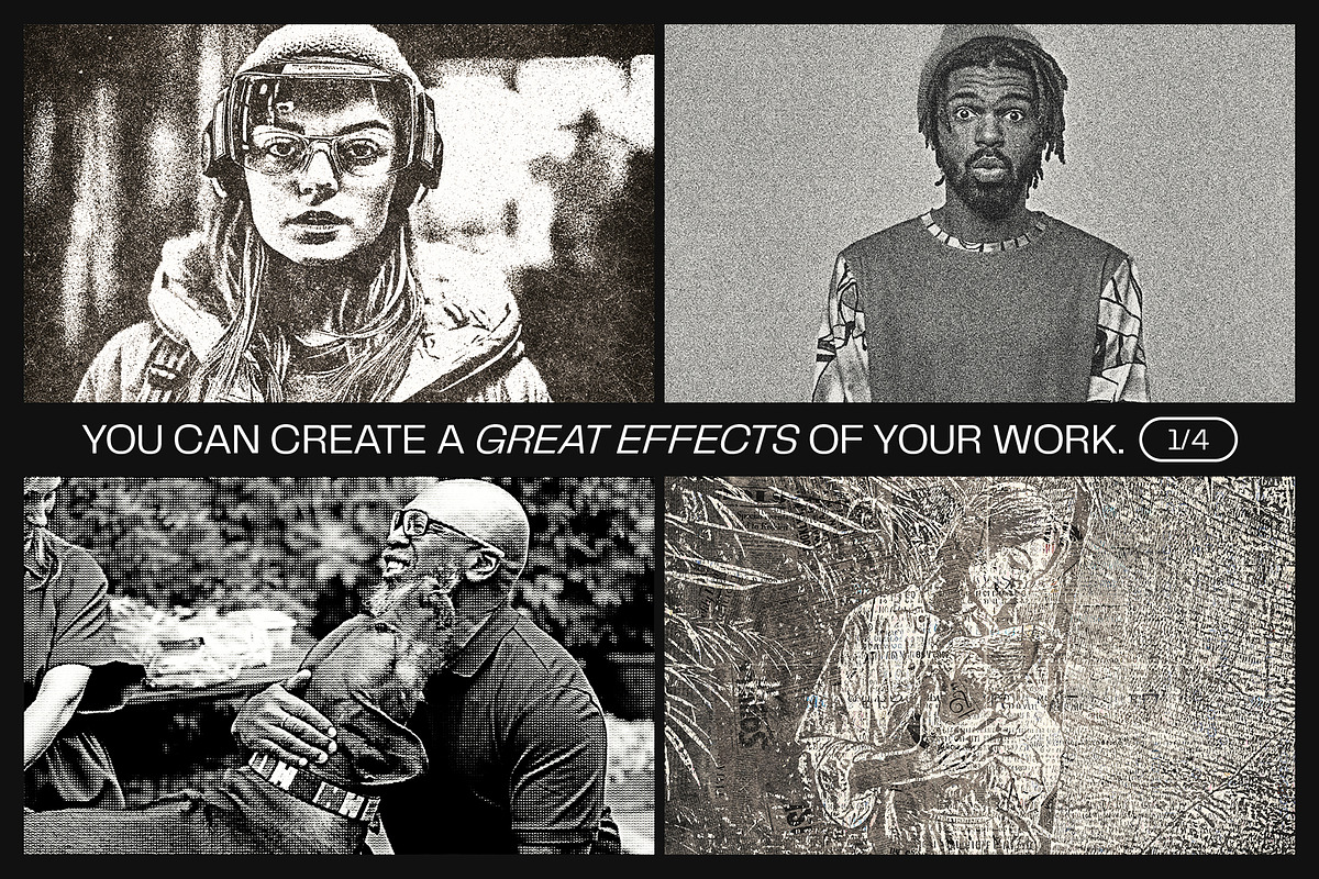 12 Photo Effect Templates, a Layer Style Add-On by iDoodle Studio (Photo 3 of 6)