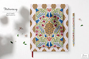 Turkish Tulips Pattern & Motifs, a Pattern Graphic by Zeesi Design Garden (Thumbnail 4 of 12)