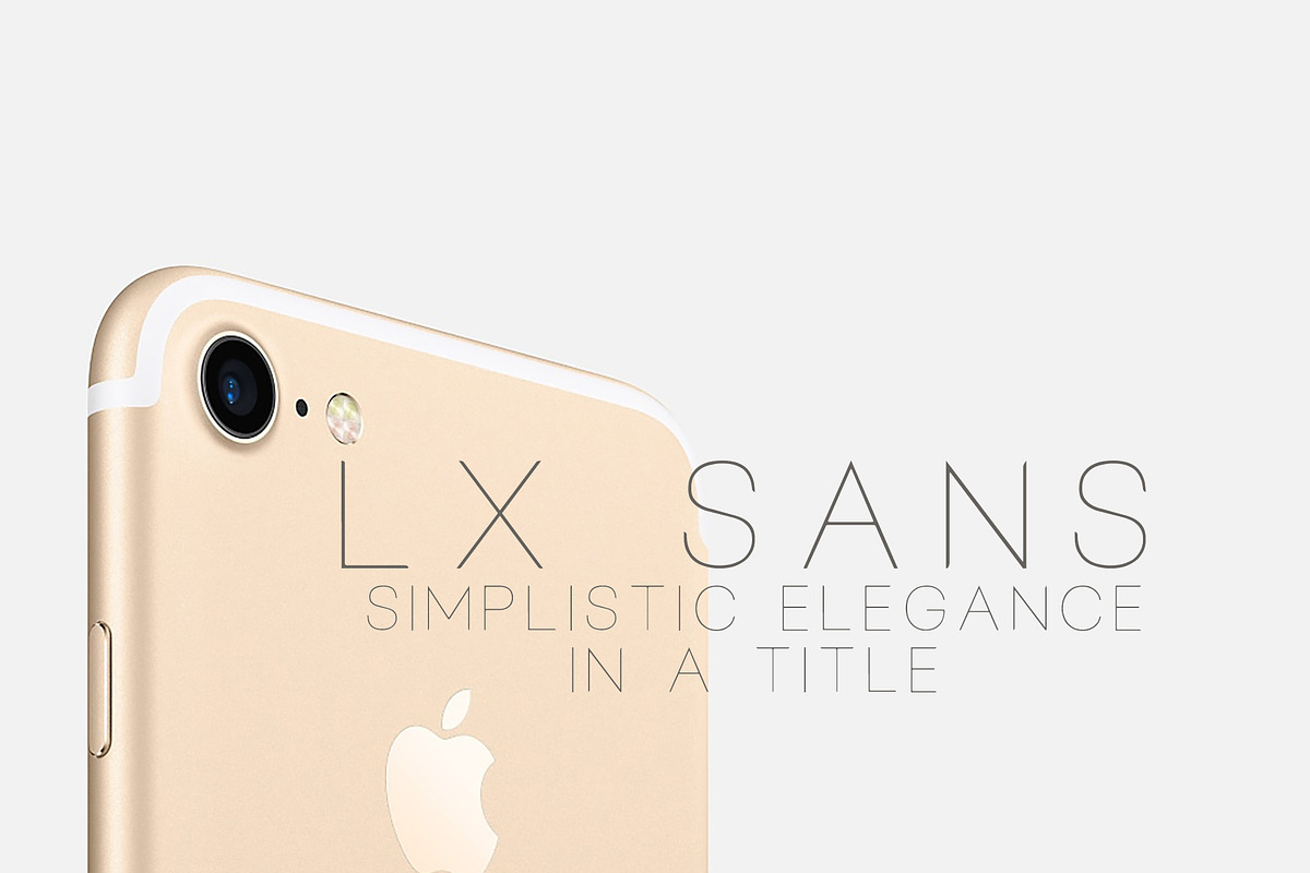 Elegant Luxury Font - LX SANS preview 2
