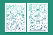Christmas and New Year cards, a Card Template by Good Studio (Thumbnail 2 of 8)