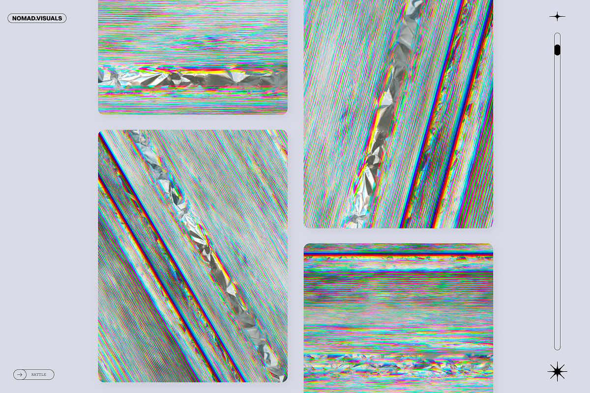 Scanner Rattle Textures, a Texture Graphic by Nomad Visuals (Photo 5 of 12)