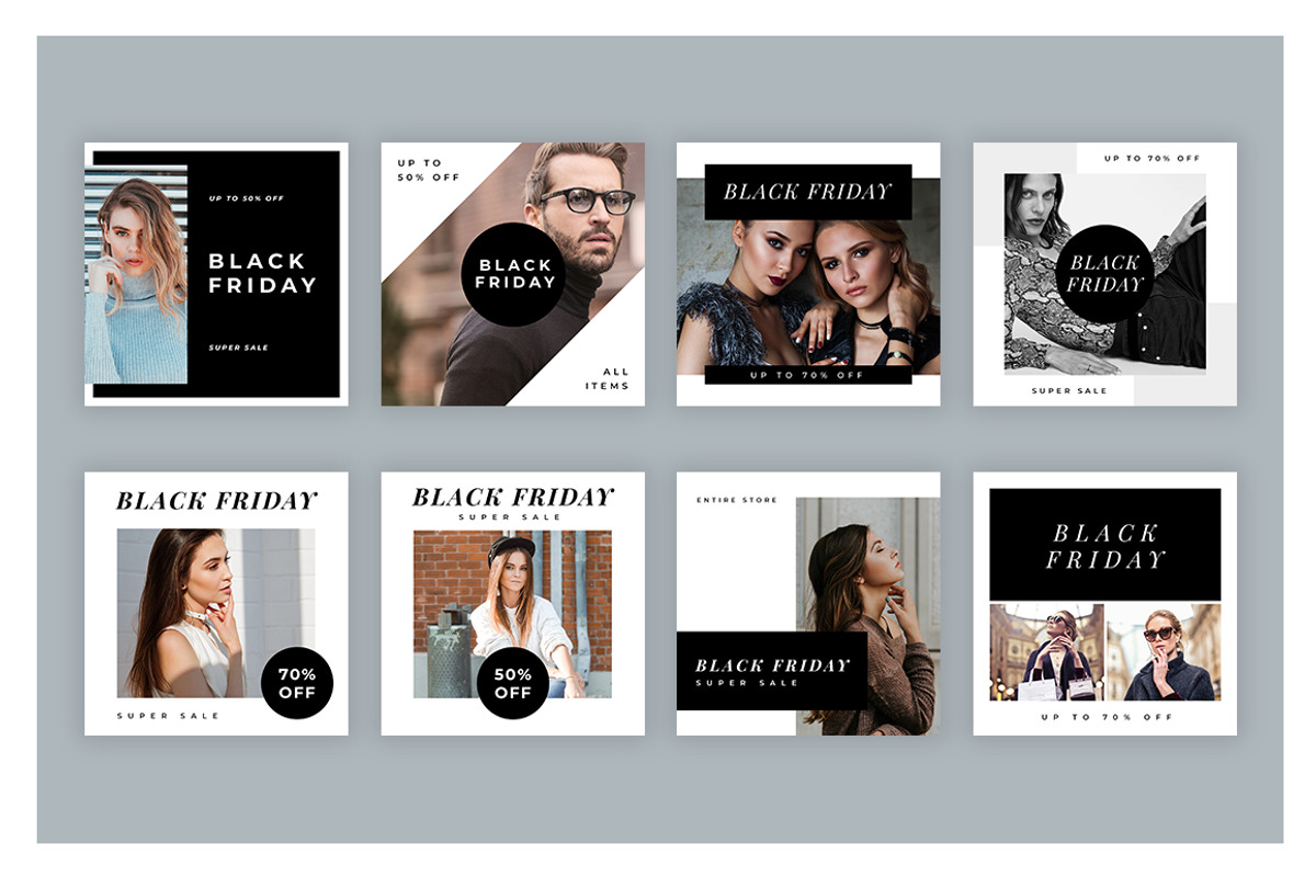 Ultimate Black Friday Social Media, a Social Media Template by MinimalStudioCo (Photo 43 of 67)