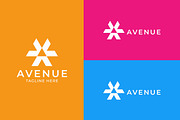 Geometric Avenue Logo Colorful Arrow, a Branding & Logo Template by Signatoro (Thumbnail 3 of 3)