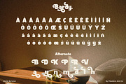 Bardy-Elegant Retro Sans Serif Font, a Sans Serif Font by Flawless And Co (Thumbnail 11 of 11)