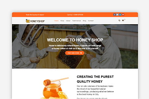 Honey Shop WordPress Theme, a WordPress Template by Your Theme Shop