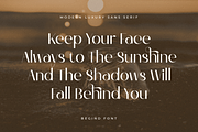 Begin - Modern Luxury Sans Serif, a Sans Serif Font by Sensatype (Thumbnail 11 of 16)
