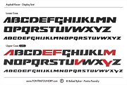 Asphalt Racer font | 50% OFF, a Font by RARY (Thumbnail 3 of 7)