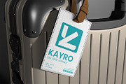 Travel Luggage Tag Mockup, an Advertising Mockup by Nathatype (Thumbnail 6 of 9)