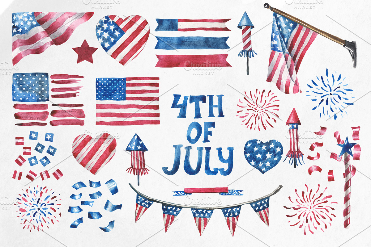 Patriotic set, an Object Graphic by Design X0 (Photo 3 of 8)