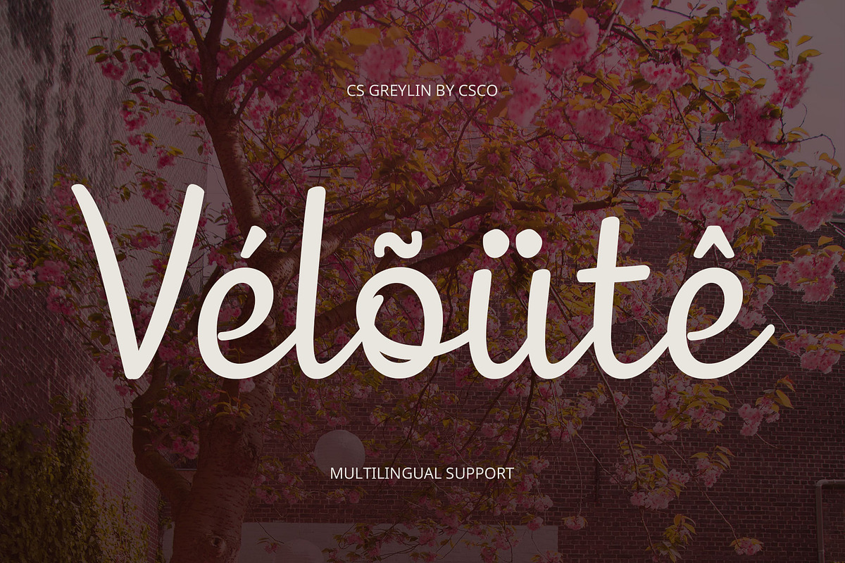 CS Greylin – Script Font, a Script Font by Craft Supply Co. (Photo 7 of 8)