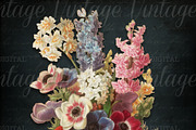 Vintage Bouquet Image 1, a Graphic by Digital Vintage (Thumbnail 3 of 4)