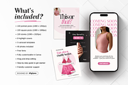 Ecommerce Instagram Templates Canva, a Social Media Template by DigiPax (Thumbnail 2 of 10)