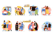 Flat Web Concept Illustrations, a Finance Illustration by alexdndz (Thumbnail 12 of 14)